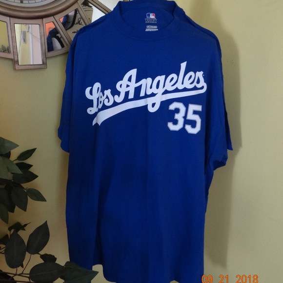 Dodgers Other - Los Angeles Dodgers #35 Blue Bellinger Shirt